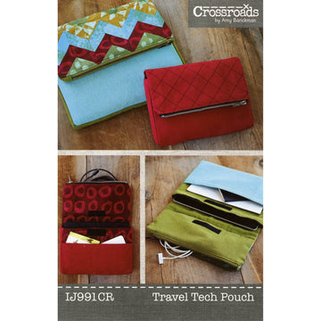Travel Tech Pouch Sewing Pattern by Amy Barickman IJ991CR