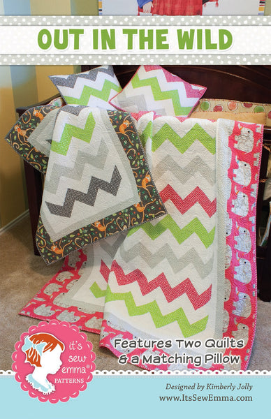 Out In The Wild Quilt Pattern by It's Sew Emma ISE-132