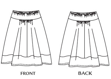 Little Belle Skirts by Favorite Little Things Sewing Pattern