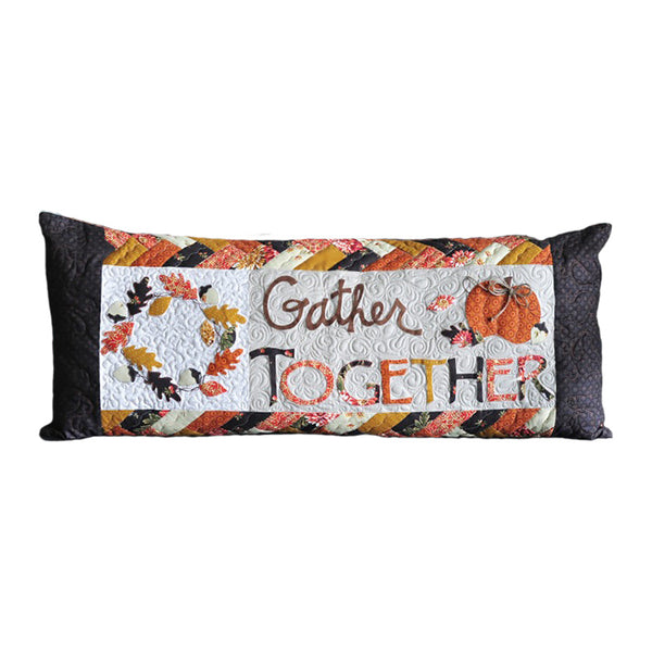 Gather Together bench pillow by Lone Star Laser Co and Kimberbell LONE-STAR-LASER-GATHER-TOGETHER