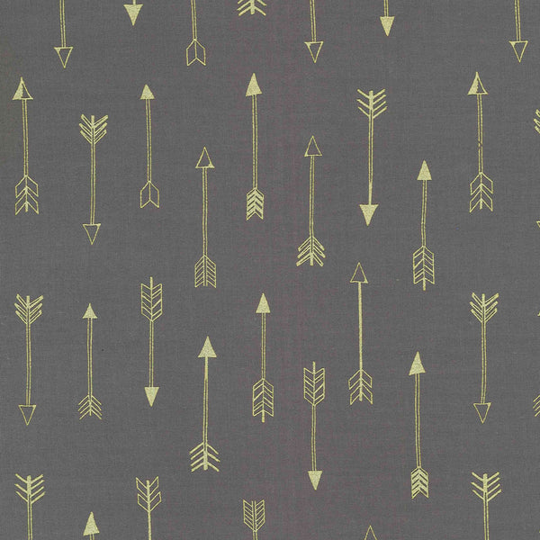Arrow Flight Arrows in Coin by Michael Miller Fabrics
