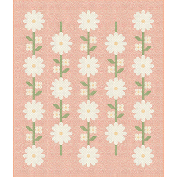 Daisy Chain 2 Crib Quilt Kit with Dainty Meadow by My Sew Quilty Life for Moda Fabrics MSQL-151-Crib-QK