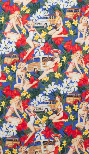 Mahalo Girls on blue