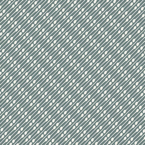 NouvElle Laced Up Gris by Pat Bravo for Art Gallery Fabrics NVE-5001