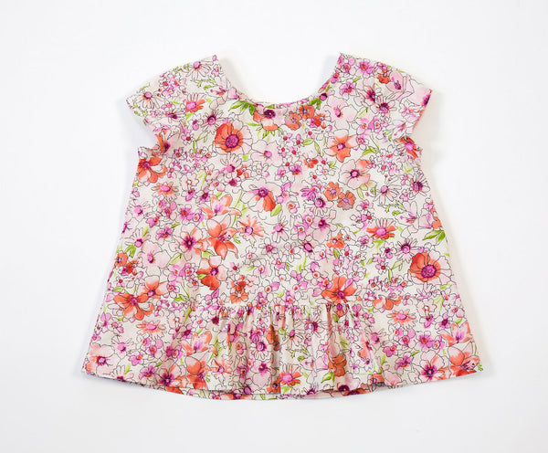 Butterfly Blouse + Skirt Pattern by Oliver + S Size 5,6,7,8,10+12