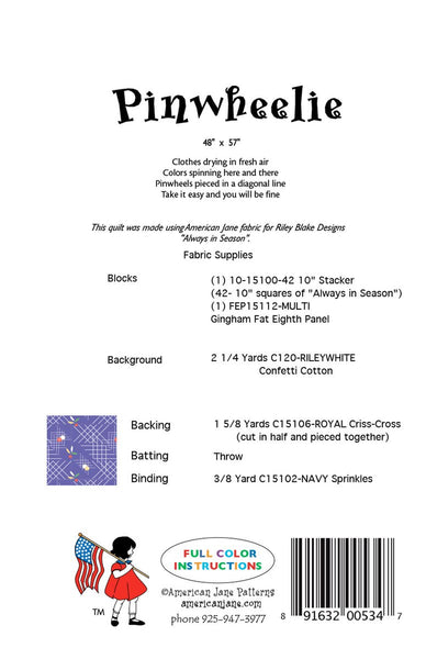 Pinwheelie Quilt Kit with Always in Season Fabric by Riley Blake Designs