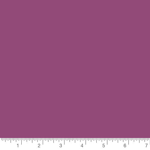 Pure Elements Verve Violet by Art Gallery Fabrics, solid quilting cotton with a ruler for scale