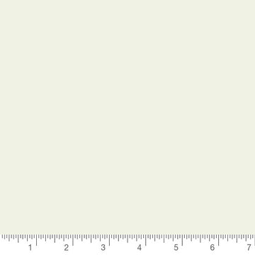 Pure Solids in White Linen by Art Gallery Fabrics, solid quilting cotton with a ruler for scale