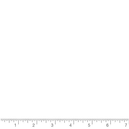 Pure Solids in Snow by Art Gallery Fabrics, solid quilting cotton with a ruler for scale