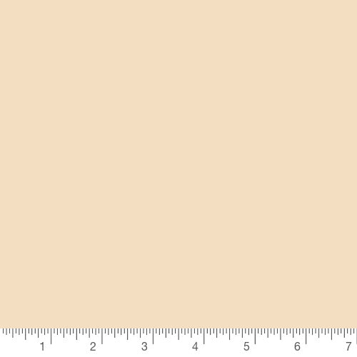 Pure Solids in Creme de la Creme by Art Gallery Fabrics, solid quilting cotton with a ruler for scale