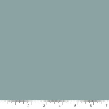 Pure Solids in Ocean Fog by Art Gallery Fabrics, solid quilting cotton with a ruler for scale