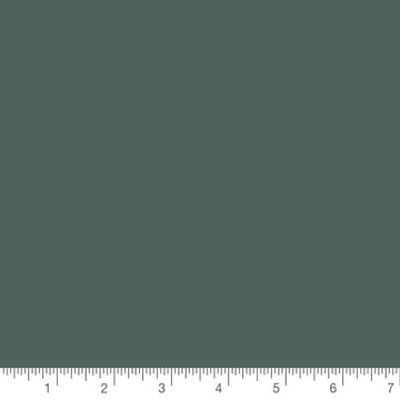Pure Solids Balsam Fir by Art Gallery Fabrics, solid quilting cotton with a ruler for scale