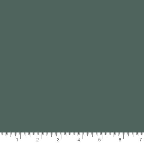 Pure Solids Balsam Fir by Art Gallery Fabrics, solid quilting cotton with a ruler for scale