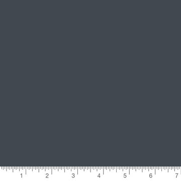 Pure Solids in Slate by Art Gallery Fabrics, solid quilting cotton with a ruler for scale