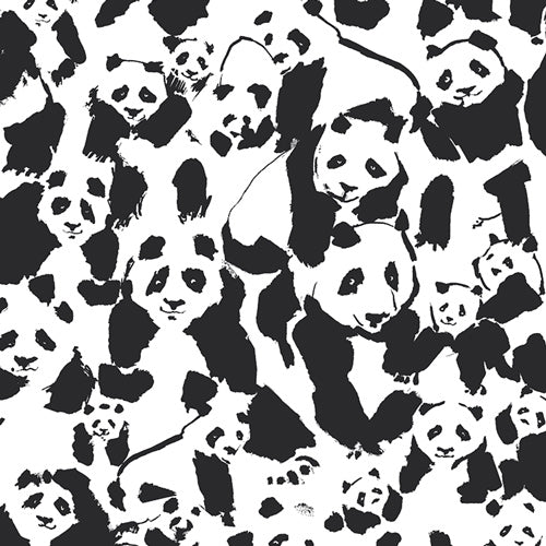 Pandalicious Pandalings Pod Assured by Katarina Rocella for Art Gallery Fabrics PND-10122