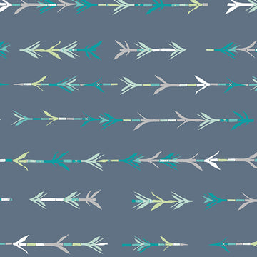 Pandalicious Bamboo Shoots Cool by Katarina Rocella for Art Gallery Fabrics
