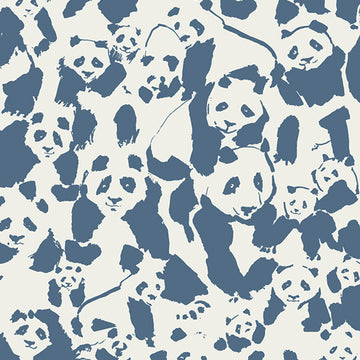 Pandalicious Pandalings Pod Night by Katarina Rocella for Art Gallery Fabrics