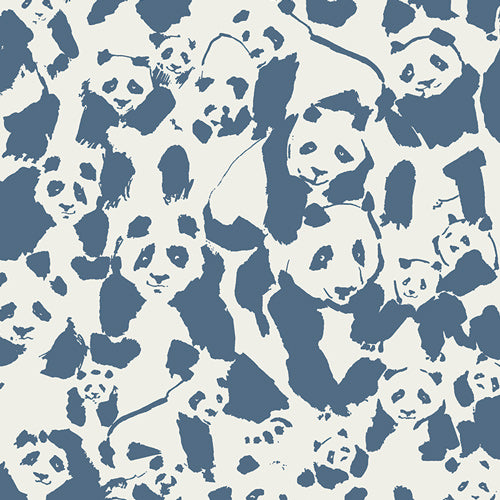 Pandalicious Pandalings Pod Night by Katarina Rocella for Art Gallery Fabrics