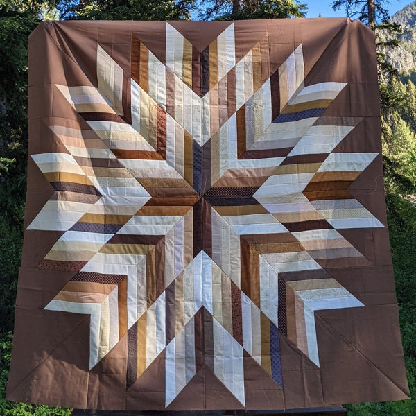 Commonwealth Star quilt pattern by Lindlee Smith