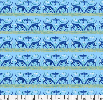 Just Here in Azul by Adam Trest for FreeSpirit Fabrics