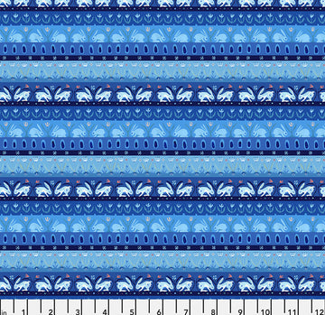 Hutch in Azul by Adam Trest for FreeSpirit Fabrics