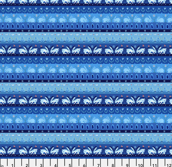 Hutch in Azul by Adam Trest for FreeSpirit Fabrics