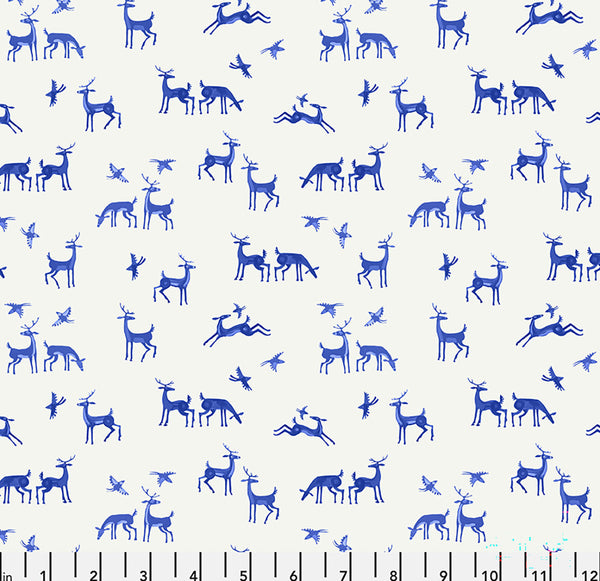 Grazing in Azul by Adam Trest for FreeSpirit Fabrics