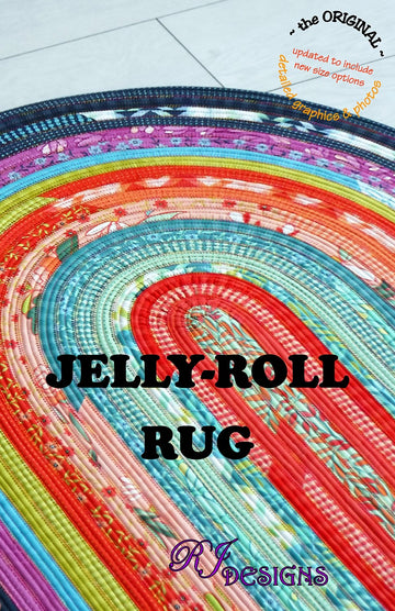 Jelly-Roll Rug Sewing Pattern RJD100
