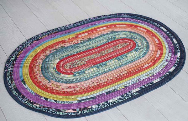 Jelly-Roll Rug Sewing Pattern
