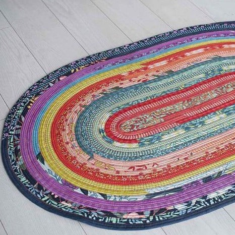 Jelly-Roll Rug Sewing Pattern