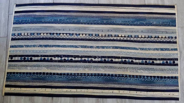 Jelly-Roll Rug Squared Pattern