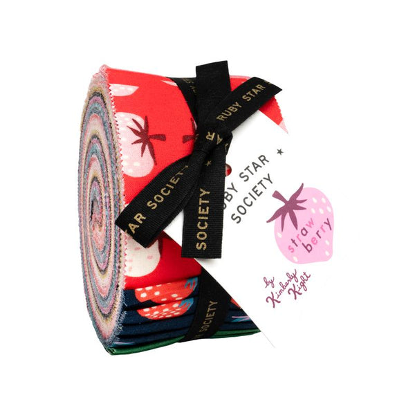 Strawberry Jelly Roll 2.5" x 44" by Kimberly Kight