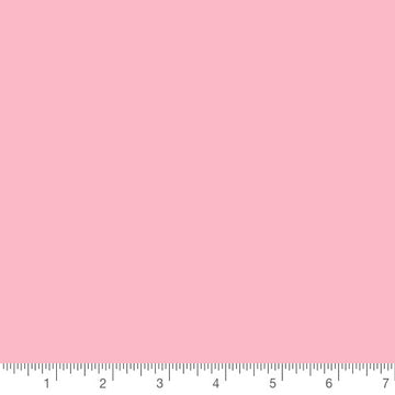 Solid Ballet Pink from Soho Collection by Timeless Treasures, solid quilting cotton with a ruler for scale