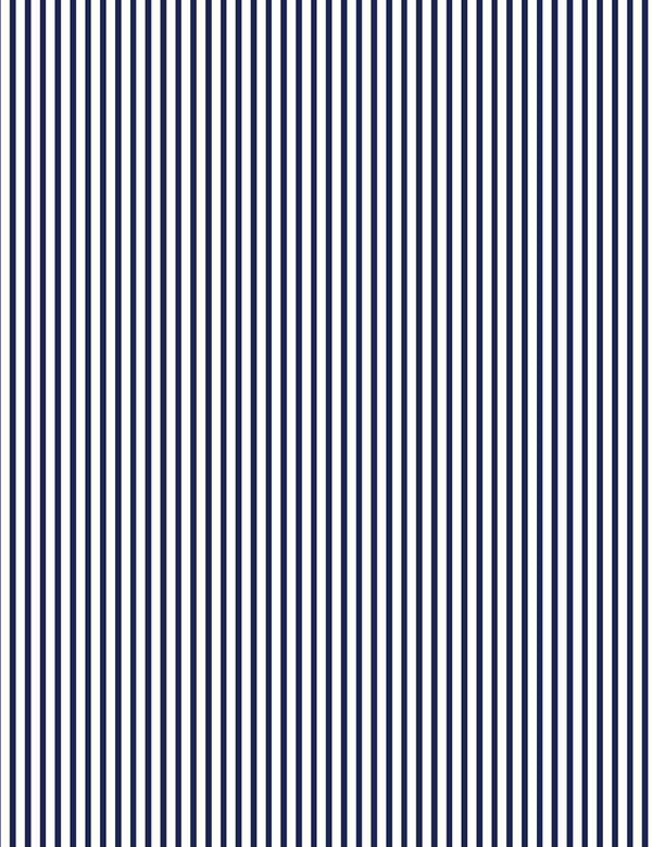 Dress Stripe Navy SRR-433-NAVY