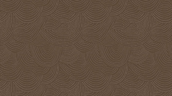 Scallop Dot in Mocha