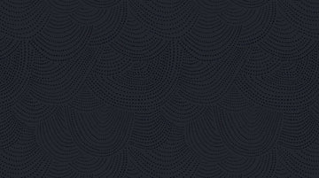 Foxtail Forest Scallop Dot in Navy by Dear Stella