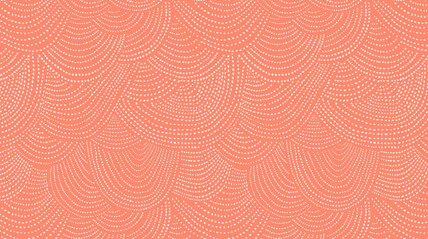 Scallop Dot in Tangerine SRR512-Tangerine