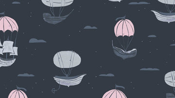 Into the Reef Airships on Navy by Dear Stella