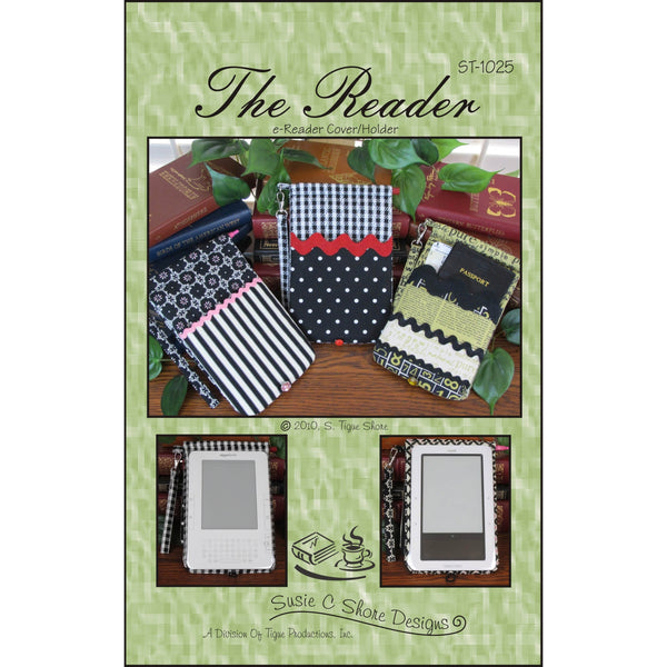 The Reader Cover Holder Sewing Pattern by Susie C Shore Designs ST-1025