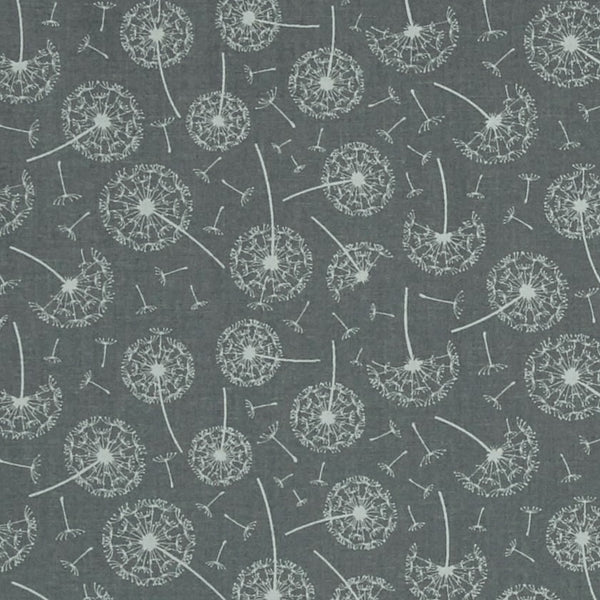 Dandelions on Grey by Dear Stella