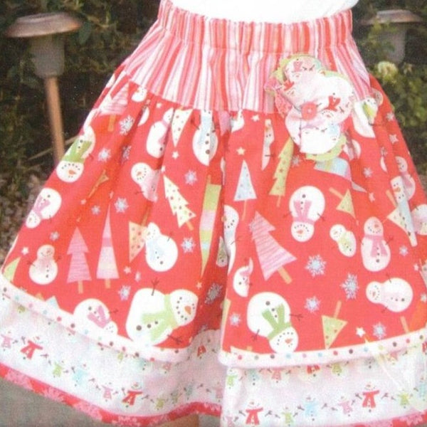 Snowflake Skirt by Butterfly Kisses Sewing Apparel Pattern