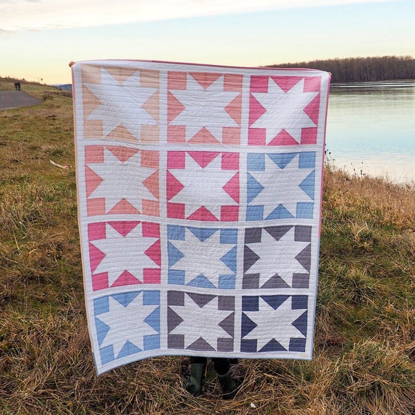 Inside Out Star quilt pattern by Meghan Buchanan