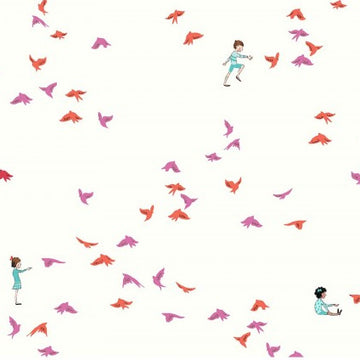 Wee Wander With the Birds in Pink by Sarah Jane