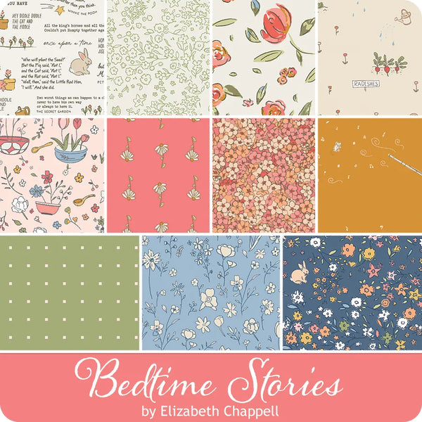 Bedtime Stories Square Pack 10" x 10" by Elizabeth Chappell
