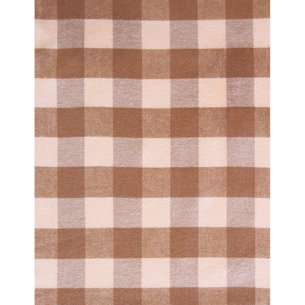 Highlands Flannel Buffalo Plaid in Mini Mocha by AGF Studio