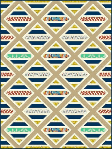 Heirloom Quilt Kit from Artisan Collection by Art Gallery Fabrics