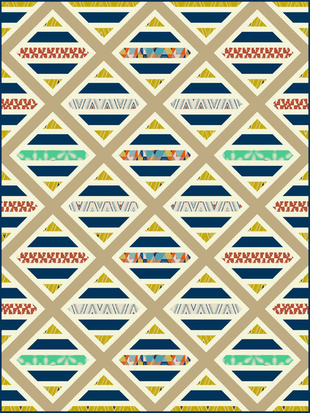 Heirloom Quilt Kit from Artisan Collection by Art Gallery Fabrics