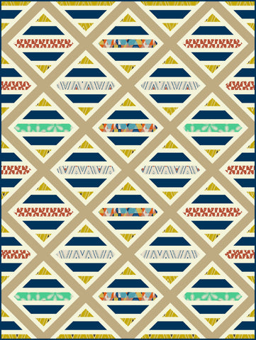 Heirloom Quilt Kit from Artisan Collection by Art Gallery Fabrics