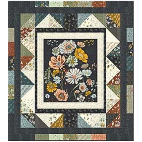 A Layer Cake & Panel Quilt with Woodland & Wildflowers Collection