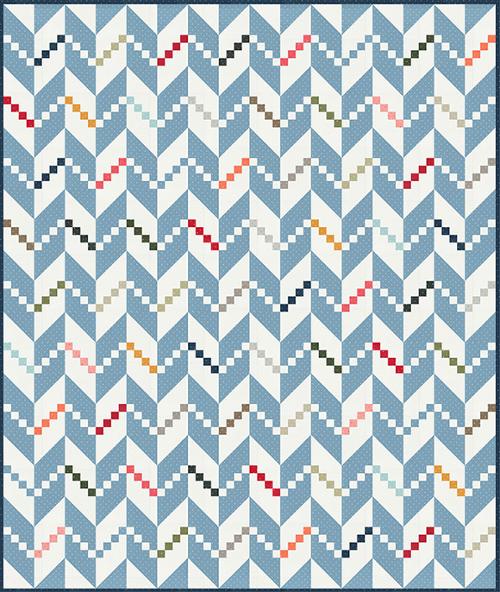 Persnickety Quilt Kit by Lella Boutique